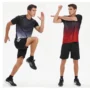 Quick Drying Sportswear Fitness Clothes Ice Silk Tracksuit Men